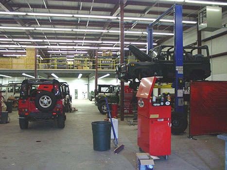 Shop interior
